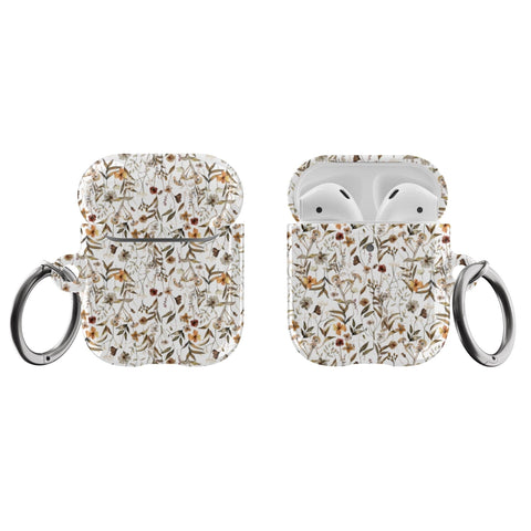 Cute Boho Flowers Air Pods Case AirPods Case for AirPods Pro and AirPods 1st/2nd Gen - The Urban Flair (Feat)
