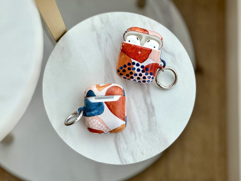 Mid-Century Organic Abstract Shapes AirPods Case for AirPods Pro and AirPods 1st/2nd Gen - The Urban Flair (Feat)