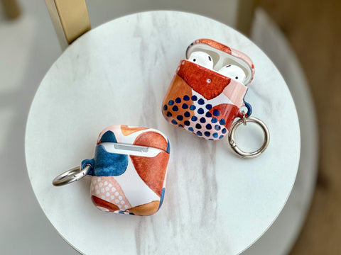 Mid-Century Organic Abstract Shapes AirPods Case for AirPods Pro and AirPods 1st/2nd Gen - The Urban Flair (Feat)
