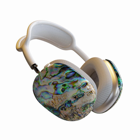 Beautiful Abalone Shell Print AirPods Max Case | Snap On Air Pods Max Cover | Protective Case For New AirPods Max Headphones feat