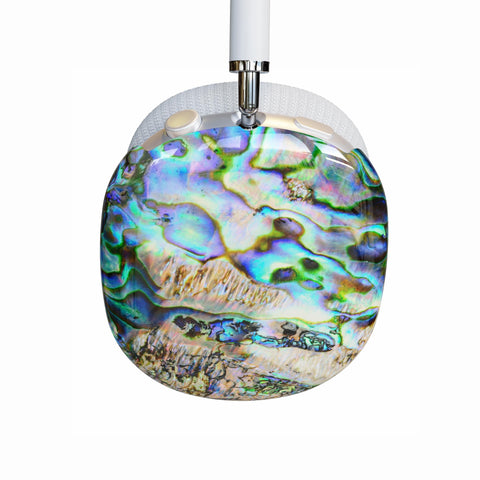 Beautiful Abalone Shell Print AirPods Max Case | Snap On Air Pods Max Cover | Protective Case For New AirPods Max Headphones feat