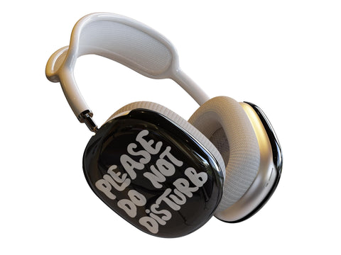 Please Do Not Disturb AirPods Max Case | Snap On Air Pods Max Cover | Protective Case For New AirPods Max Headphones With Funny Design