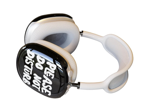Please Do Not Disturb AirPods Max Case | Snap On Air Pods Max Cover | Protective Case For New AirPods Max Headphones With Funny Design