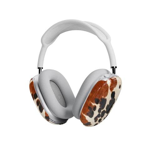 Western Boho Cow Print Airpods Max 2 Case | Snap On Air Pods Max Cover | Protective Case For New Airpods Max 2 Headphones
