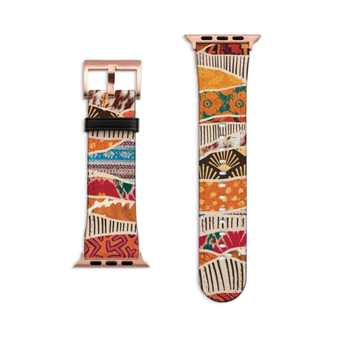 Western Boho Apple Watch Band - Matte Rose Gold