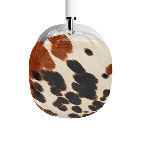 Western Boho Cow Print Airpods Max 2 Case | Snap On Air Pods Max Cover | Protective Case For New Airpods Max 2 Headphones