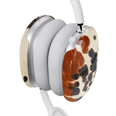 Western Boho Cow Print Airpods Max 2 Case | Snap On Air Pods Max Cover | Protective Case For New Airpods Max 2 Headphones