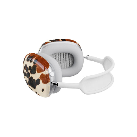 Western Boho Cow Print Airpods Max 2 Case | Snap On Air Pods Max Cover | Protective Case For New Airpods Max 2 Headphones