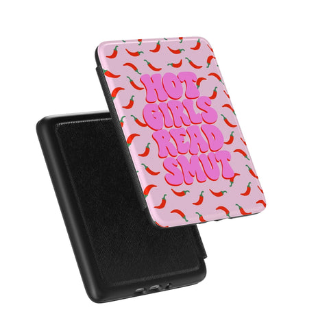 Hot Girls Read Smut Kindle Case | Paperwhite 7″ (2024 Colorsoft) Saffiano Leather Cover