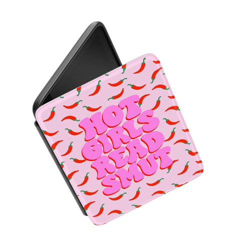 Hot Girls Read Smut Kindle Case | Paperwhite 7″ (2024 Colorsoft) Saffiano Leather Cover
