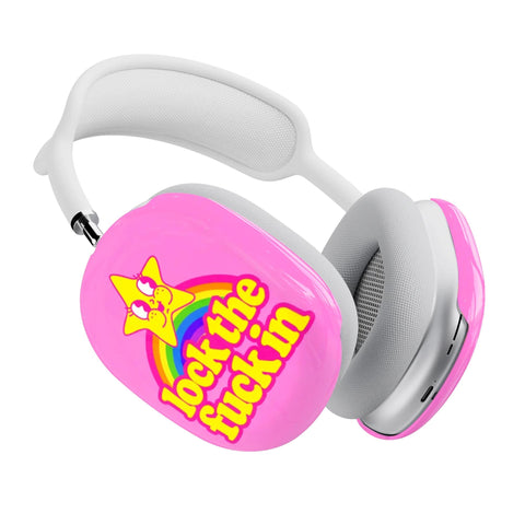 Lock In Airpods Max 2 Case | Protective Snap On Air Pods Max Cover With Funny Design For Gym