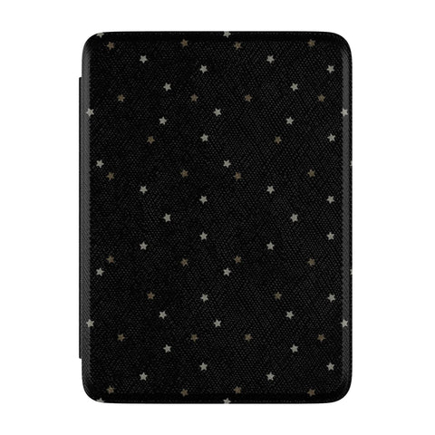 Black Star Kindle Case | Paperwhite 7″ (2024 Colorsoft) Saffiano Leather Cover