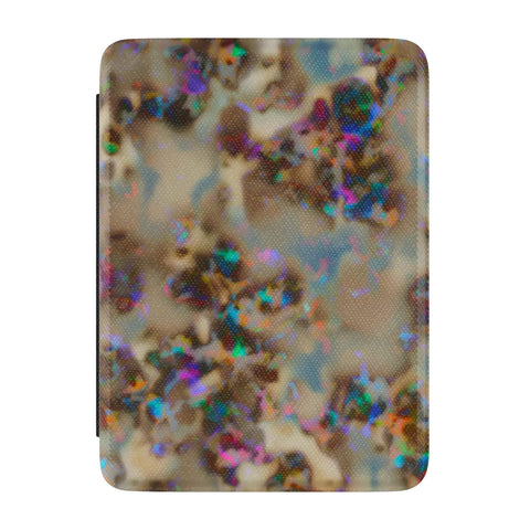 Mermaid Tortoise Shell Print Kindle Paperwhite 7" Colorsoft Case (2024 Models) Saffiano Leatherette Textured Cover With Animal Print Design