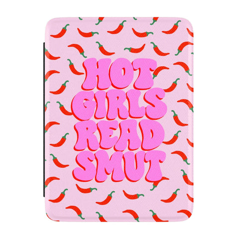 Hot Girls Read Smut Kindle Case | Paperwhite 7″ (2024 Colorsoft) Saffiano Leather Cover