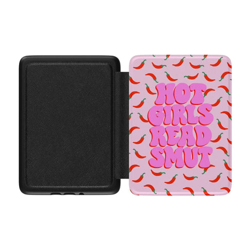 Hot Girls Read Smut Kindle Case | Paperwhite 7″ (2024 Colorsoft) Saffiano Leather Cover