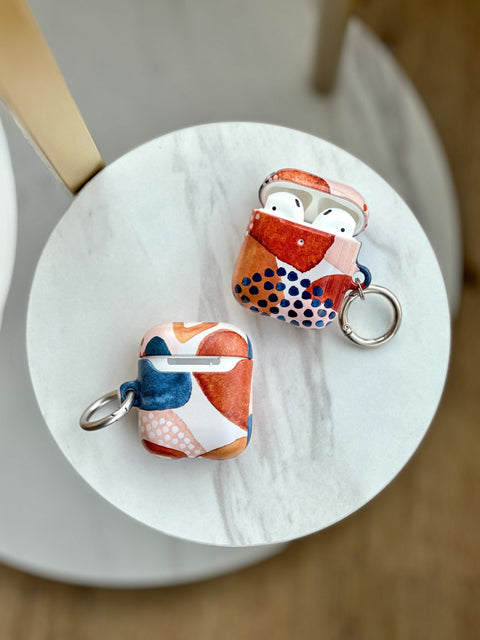 Mid-Century Organic Abstract Shapes AirPods Case for AirPods Pro and AirPods 1st/2nd Gen - The Urban Flair (Feat)