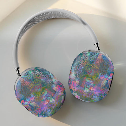 Pastel Abstract Art AirPods Max 2 Case | Protective Snap-On Air Pods Max Cover (Feat)