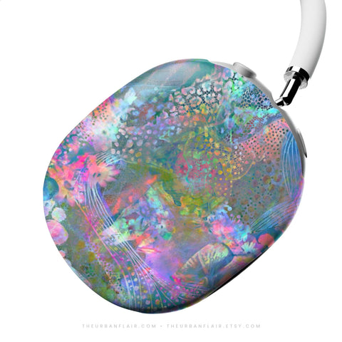 Pastel Abstract Art AirPods Max 2 Case | Protective Snap-On Air Pods Max Cover