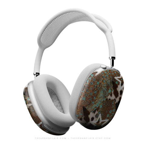 Boho Cowgirl AirPods Max 2 Case | Protective Snap-On Air Pods Max Cover