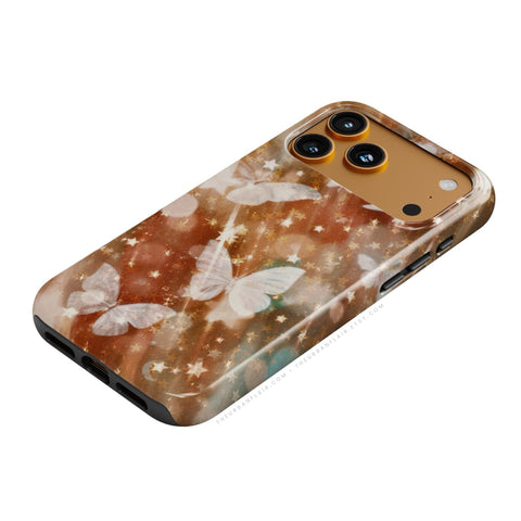 Terracotta Butterfly Tough Phone Case - The Urban Flair (Feat)