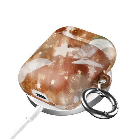 Terracotta Butterfly AirPods Case - The Urban Flair (Feat)