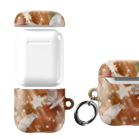 Terracotta Butterfly AirPods Case - The Urban Flair (Feat)