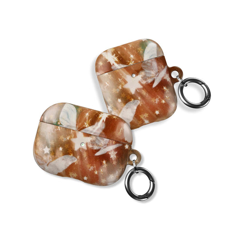 Terracotta Butterfly AirPods Case - The Urban Flair (Feat)