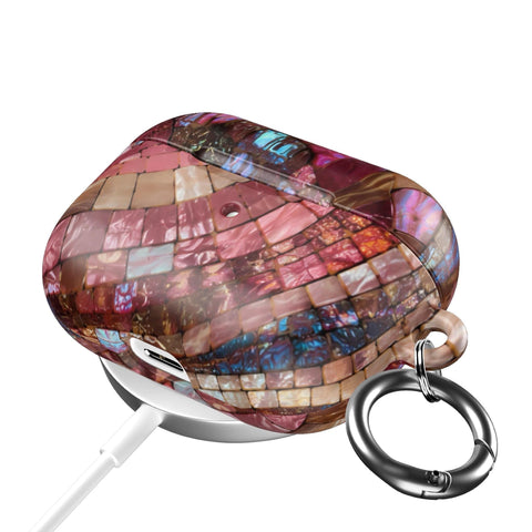 Garnet Stained Glass Print AirPods Case - The Urban Flair (Feat)
