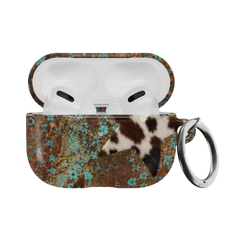 Boho Cowgirl AirPods Case - Hard Cover For Generation 1 & 2 AirPods and AirPods Pro