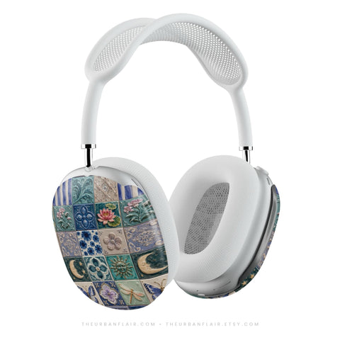 Fairy Whimsy Tiles AirPods Max Case - The Urban Flair (Feat)
