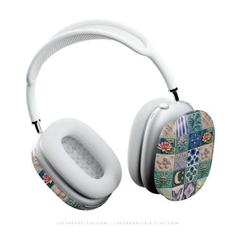 Fairy Whimsy Tiles AirPods Max Case - The Urban Flair (Feat)