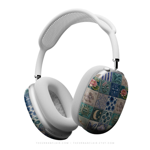 Fairy Whimsy Tiles AirPods Max Case - The Urban Flair (Feat)