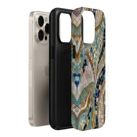 Sea Goddess Mosaic Print Tough Phone Case - The Urban Flair (Feat)