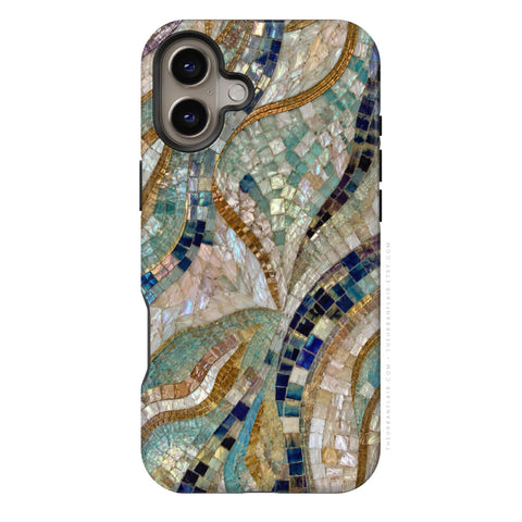 Sea Goddess Mosaic Print Tough Phone Case - The Urban Flair (Feat)