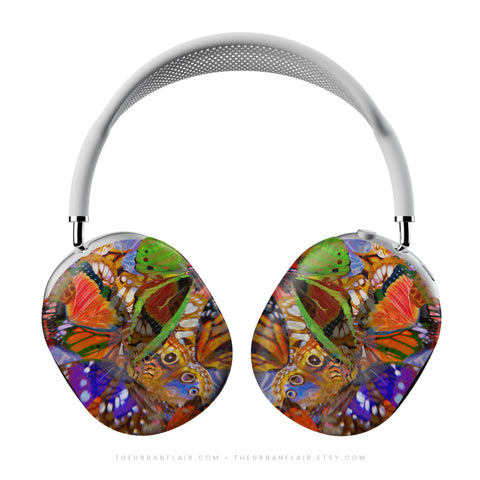 Trippy Butterfly Moth Wings AirPods Max 2 Case | Protective Snap-On Air Pods Max Cover