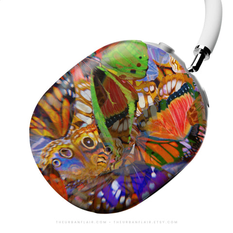 Trippy Butterfly Moth Wings AirPods Max 2 Case | Protective Snap-On Air Pods Max Cover