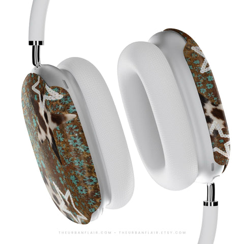 Boho Cowgirl AirPods Max 2 Case | Protective Snap-On Air Pods Max Cover