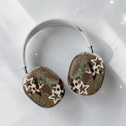 Boho Cowgirl AirPods Max 2 Case | Protective Snap-On Air Pods Max Cover (Feat)