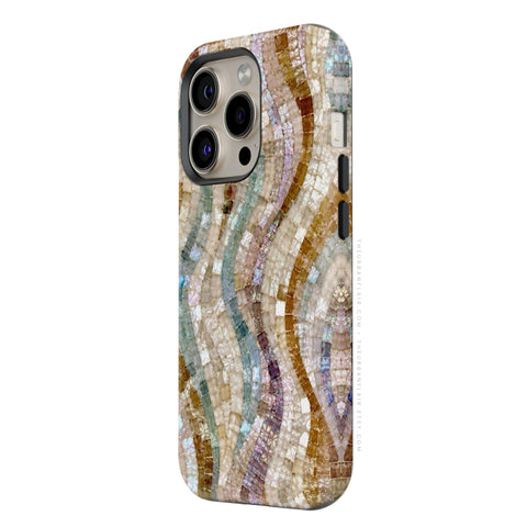 Seashell Mosaic Print Tough Phone Case - The Urban Flair (Feat)