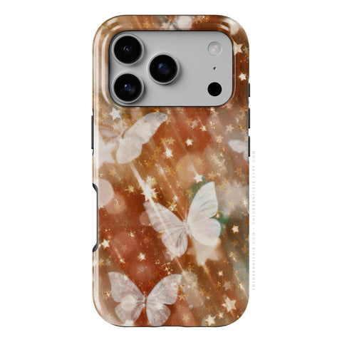 Terracotta Butterfly Tough Phone Case - The Urban Flair (Feat)
