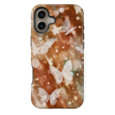 Terracotta Butterfly Tough Phone Case - The Urban Flair (Feat)