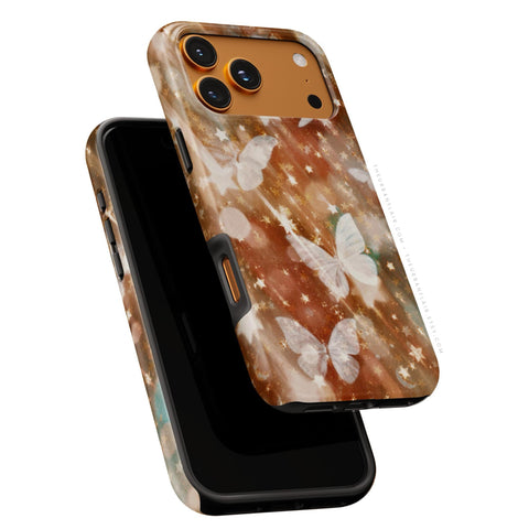 Terracotta Butterfly Tough Phone Case - The Urban Flair (Feat)
