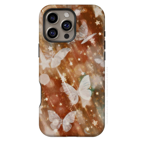 Terracotta Butterfly Tough Phone Case - The Urban Flair (Feat)