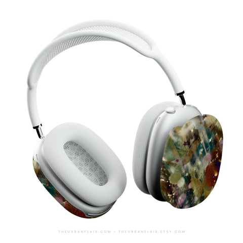 Y2K Whimsigoth Abstract Art AirPods Max Case | Protective Snap-On Air Pods Max 2 Cover