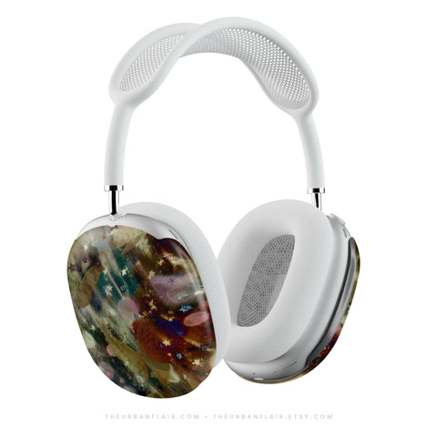 Y2K Whimsigoth Abstract Art AirPods Max Case | Protective Snap-On Air Pods Max 2 Cover