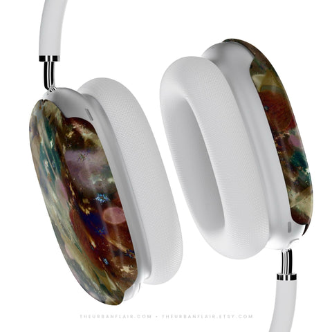 Y2K Whimsigoth Abstract Art AirPods Max Case | Protective Snap-On Air Pods Max 2 Cover