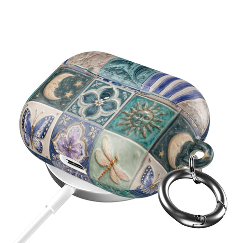 Fairy Whimsy Tiles AirPods Case - The Urban Flair (Feat)