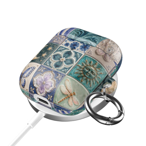 Fairy Whimsy Tiles AirPods Case - The Urban Flair (Feat)