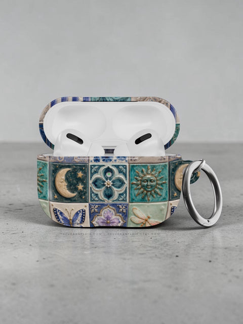 Fairy Whimsy Tiles AirPods Case for AirPods Pro and AirPods 1st/2nd Gen - The Urban Flair (Feat)