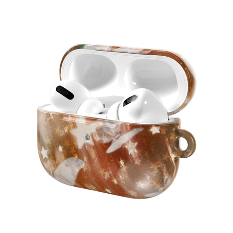 Terracotta Butterfly AirPods Case - The Urban Flair (Feat)